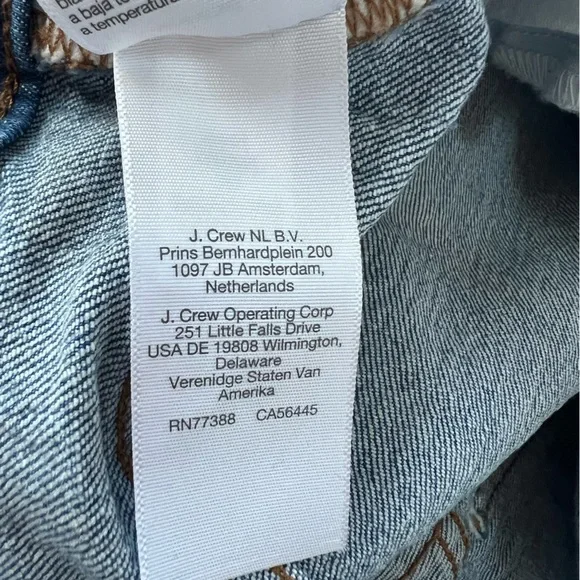 Madewell The Petite Perfect Vintage Wide-Leg Crop Jean, Bright Medium Blue, 24P - Picture 10 of 11